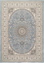 Dynamic Rugs Ancient Garden 57119 Steel Blue / Cream Rugs - Rectangular