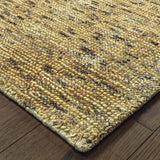 Oriental Weavers Sphinx Lucent 45906 Gold/ Green Rug - corner detail