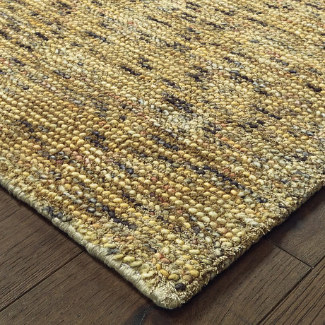 Oriental Weavers Sphinx Lucent 45906 Gold/ Green Rug - corner detail