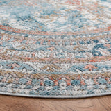 Safavieh Shivan 6'-7" x 6'-7" Rug in Blue / Grey