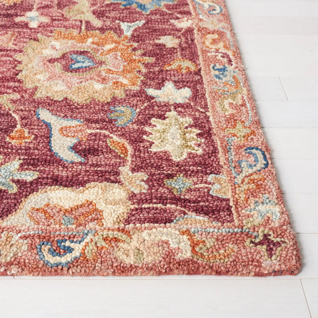 Safavieh Aspen 4'-0" x 6'-0" Rug in Red / Pink
