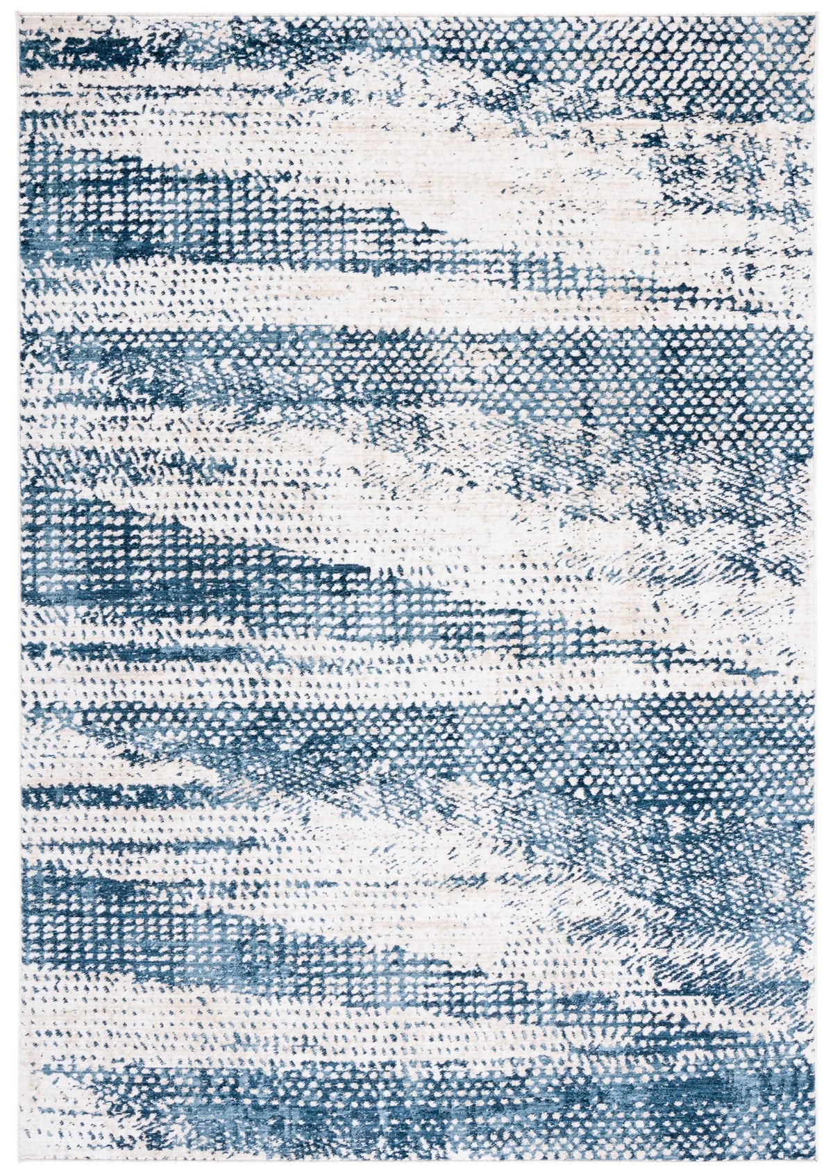 Safavieh Olympia 4'-0" x 6'-0" Rug in Blue / Ivory
