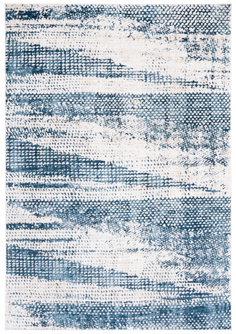 Safavieh Olympia 4'-0" x 6'-0" Rug in Blue / Ivory