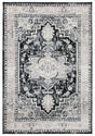 Safavieh Brentwood 4'-0" x 6'-0" Rug in Black / Grey