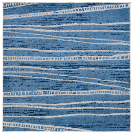 Safavieh Cottage 6'-7" x 6'-7" Rug in Blue