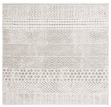 Safavieh Pyramid 6'-7" x 6'-7" Rug in Ivory / Grey