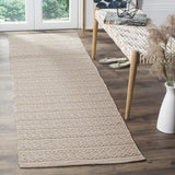 Safavieh Montauk 2'-3" x 10'-0" Rug in Ivory / Grey