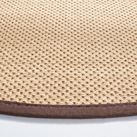 Safavieh Natural Fiber 6'-0" x 6'-0" Rug in Maize / Brown