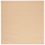 Safavieh Courtyard 6'-7" x 6'-7" Rug in Beige / Gold