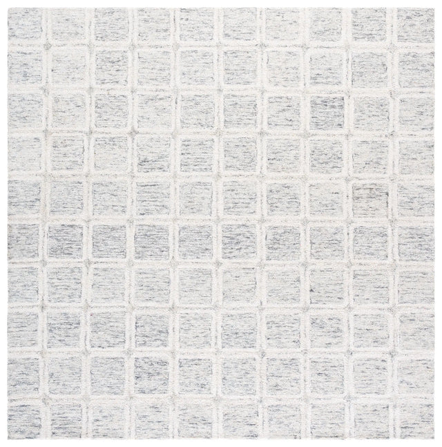 Safavieh Pine 6'-0" x 6'-0" Rug in Grey / Ivory