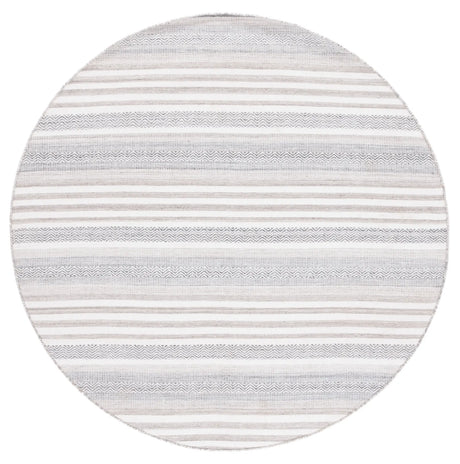 Safavieh Kilim 6'-0" x 6'-0" Rug in Ivory / Charcoal