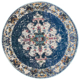 Safavieh Madison 3'-0" x 3'-0" Rug in Navy / Grey