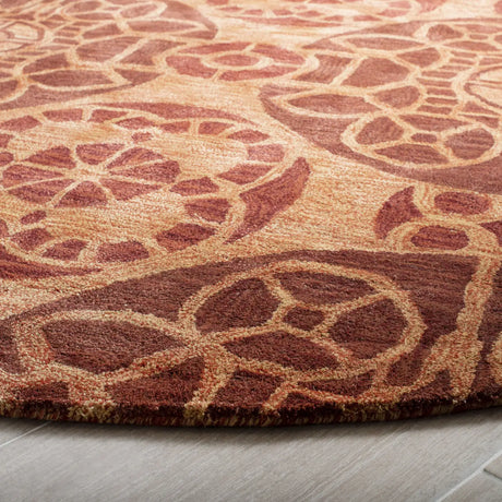 Safavieh Wyndham 7'-0" x 7'-0" Rug in Cinnamon
