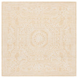 Safavieh Ebony 6'-0" x 6'-0" Rug in Ivory / Gold