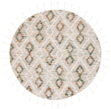 Safavieh Natura 6'-0" x 6'-0" Rug in Ivory / Emerald