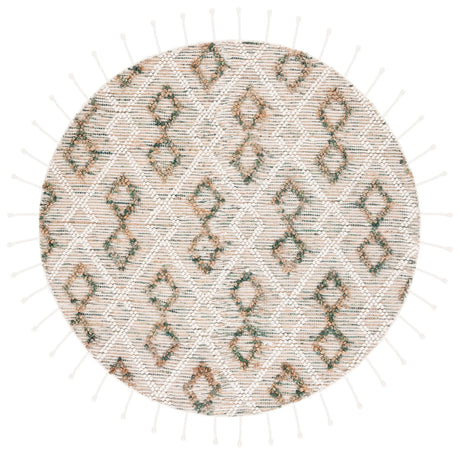 Safavieh Natura 6'-0" x 6'-0" Rug in Ivory / Emerald
