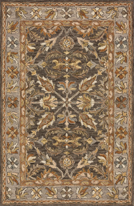 Loloi Victoria Vk-06 Dk Taupe / Grey Rugs - main flat