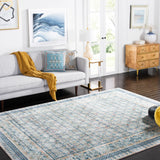 Safavieh Brentwood 10'-0" x 13'-0" Rug in Blue / Yellow