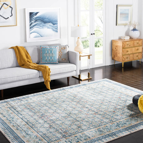Safavieh Brentwood 10'-0" x 13'-0" Rug in Blue / Yellow
