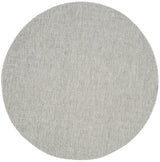 Safavieh Courtyard 6'-7" x 6'-7" Rug in Grey / Turquoise