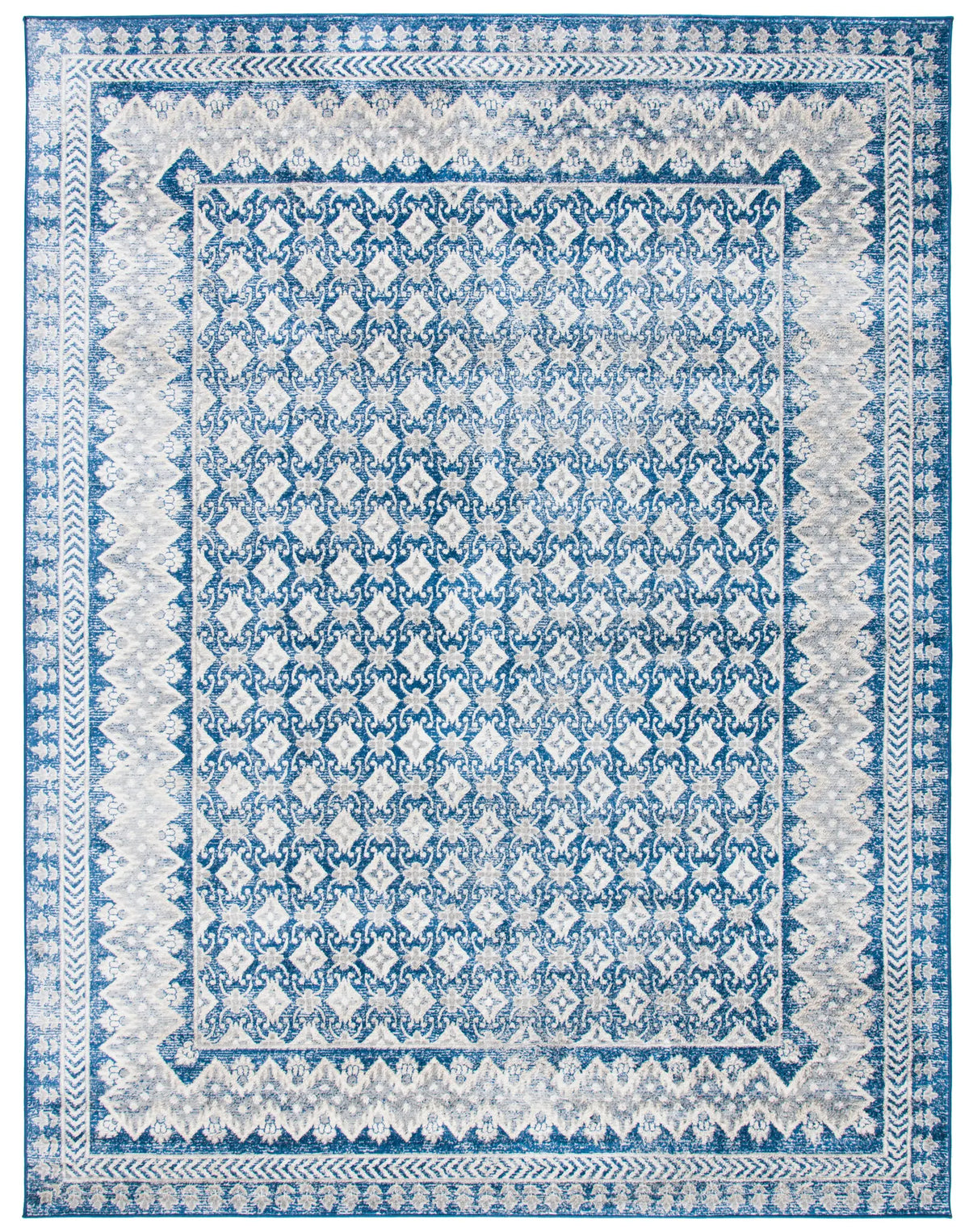 Safavieh Brentwood 10'-0" x 13'-0" Rug in Navy / Beige