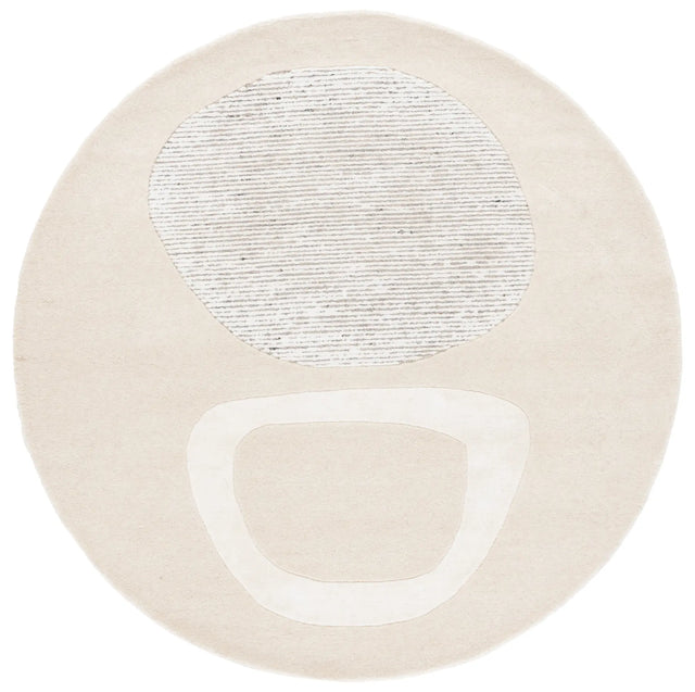 Safavieh Fifth Avenue 6'-0" x 6'-0" Rug in Ivory / Grey