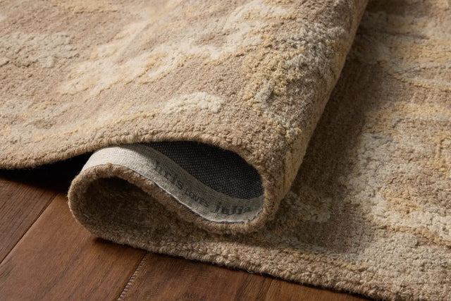 Chris Loves Julia x Loloi Dorothea DRT-01 Bark / Stone Rug - pile height