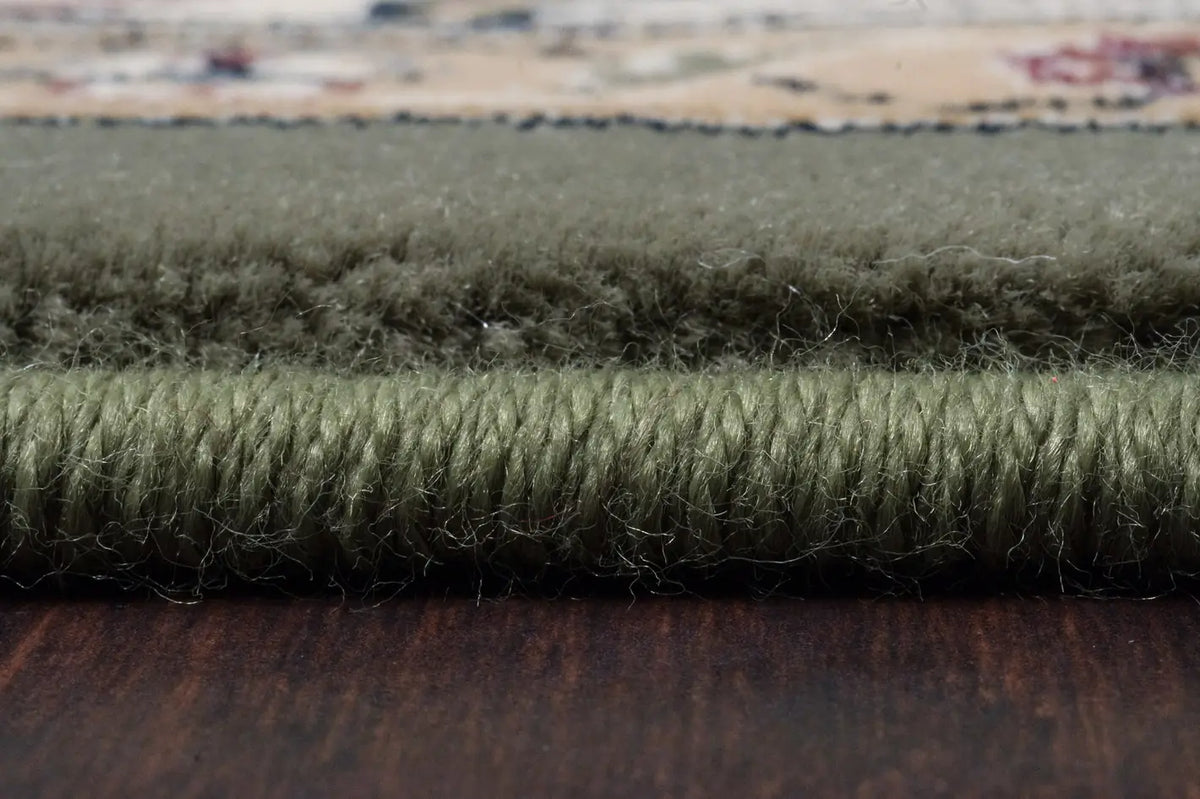 Dynamic Rugs Ancient Garden 57365 Green / Ivory Rugs - Pile