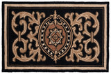 Safavieh Monogram 2'-6" x 4'-0" Rug in Black