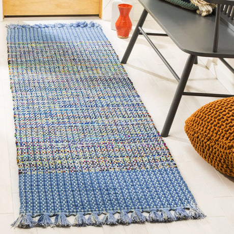 Safavieh Montauk 2'-3" x 8'-0" Rug in Blue / Multi
