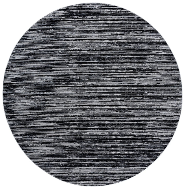 Safavieh Mila 6'-7" x 6'-7" Rug in Black / Ivory