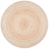 Safavieh Natural Fiber 6'-0" x 6'-0" Rug in Green / Natural