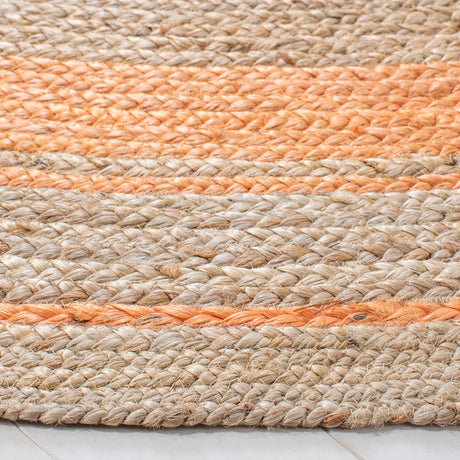 Safavieh Natural Fiber 6'-0" x 6'-0" Rug in Orange / Natural