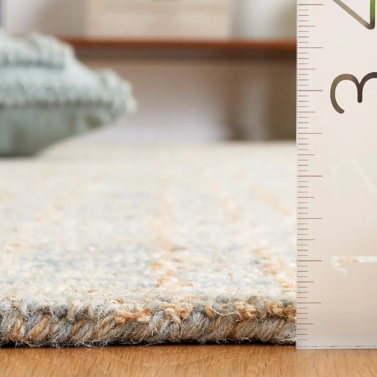 Safavieh Ebony 4'-0" x 6'-0" Rug in Blue / Beige
