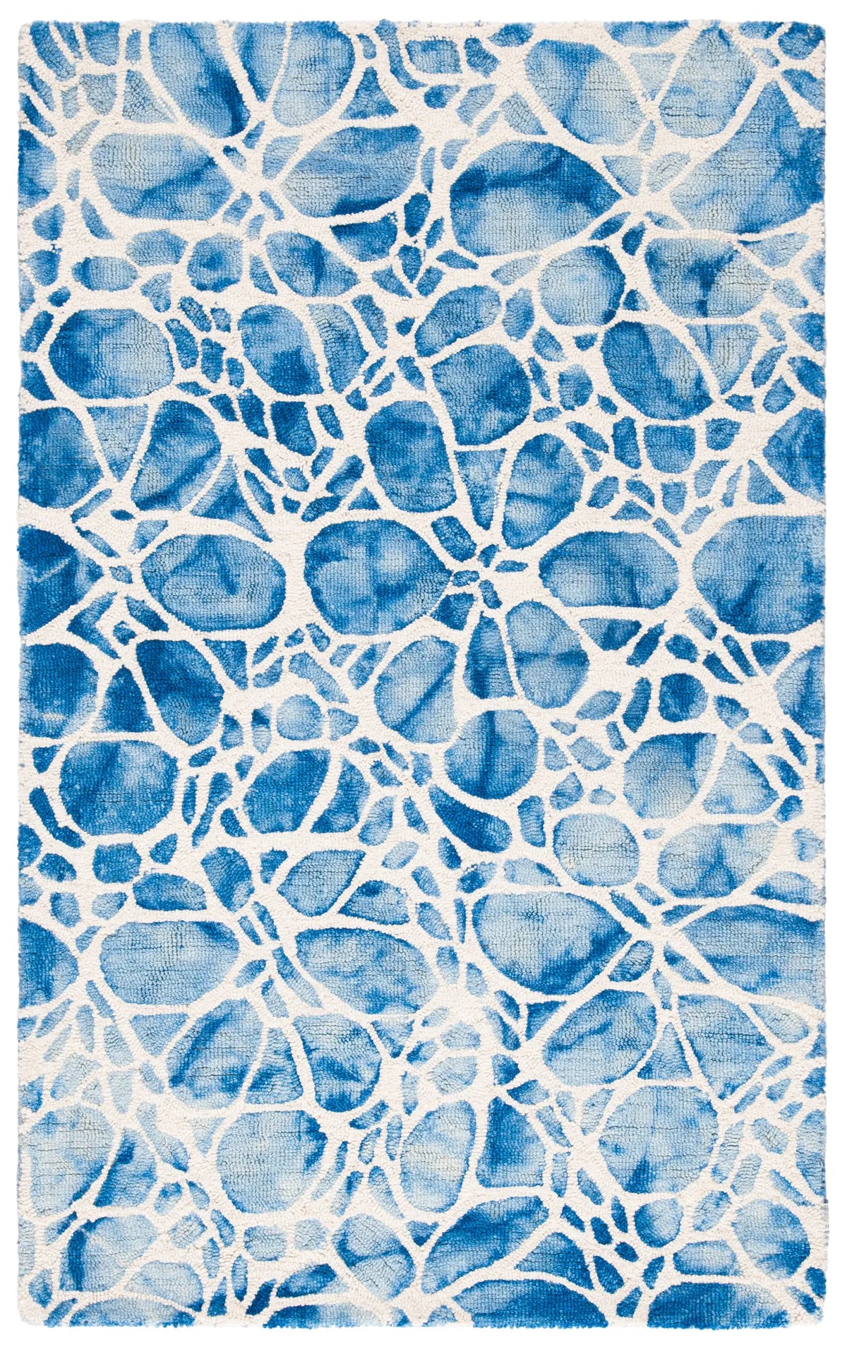 Safavieh Dip Dye 3'-0" x 5'-0" Rug in Ivory / Blue