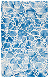 Safavieh Dip Dye 3'-0" x 5'-0" Rug in Ivory / Blue