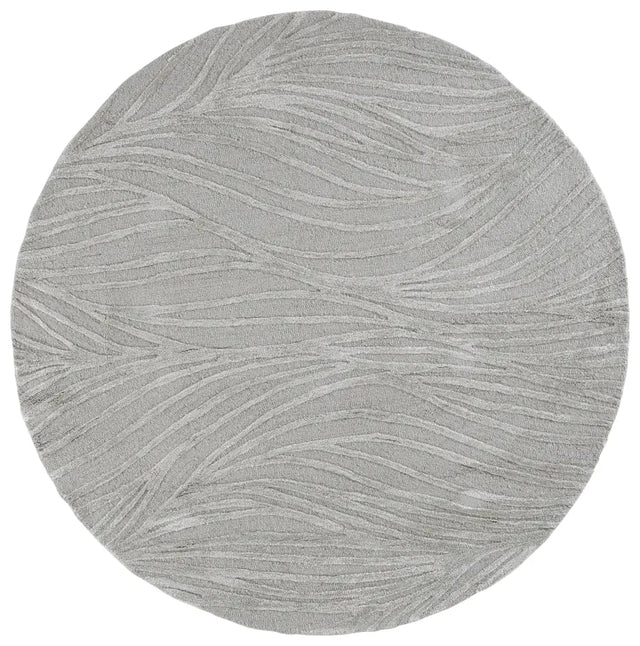 Safavieh Glamour 6'-0" x 6'-0" Rug in Light Grey / Ivory