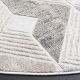 Safavieh Saylor 100 6'-3" x 6'-3" Rug in Grey / Dark Grey