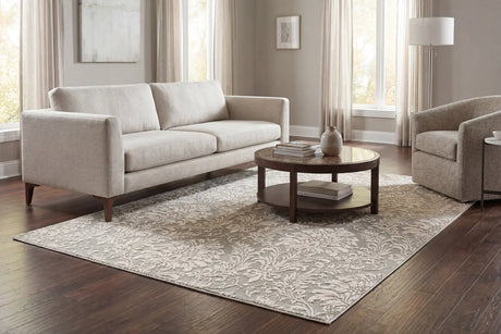 Dynamic Rugs Quartz 27020 Light Grey Rugs - Room