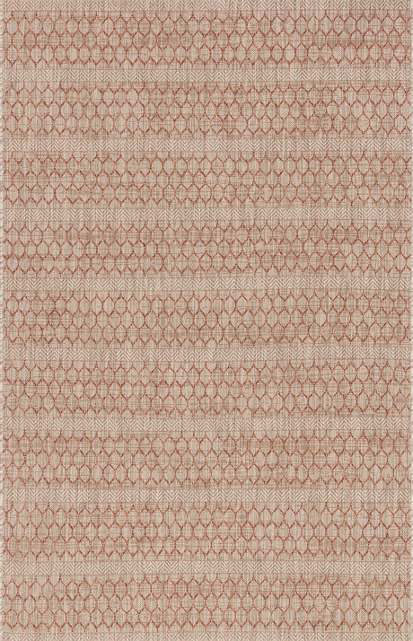 Loloi Isle Ie-01 Beige / Rust Rugs - main flat