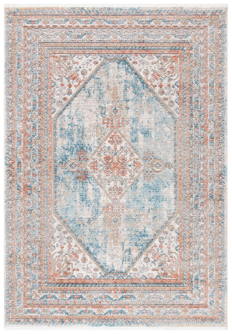Safavieh Shivan 4'-0" x 6'-0" Rug in Blue / Grey