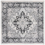 Safavieh Tulum 6'-7" x 6'-7" Rug in Ivory / Black