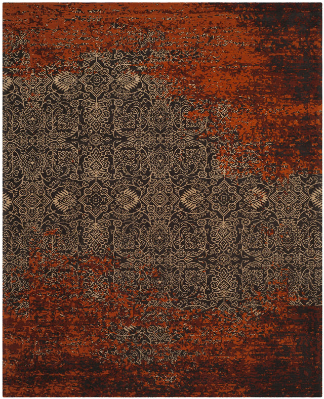 Safavieh Classic Vintage 10'-0" x 14'-0" Rug in Rust / Brown