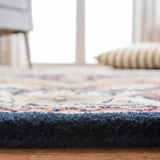 Safavieh Heritage 4'-0" x 6'-0" Rug in Navy / Brown