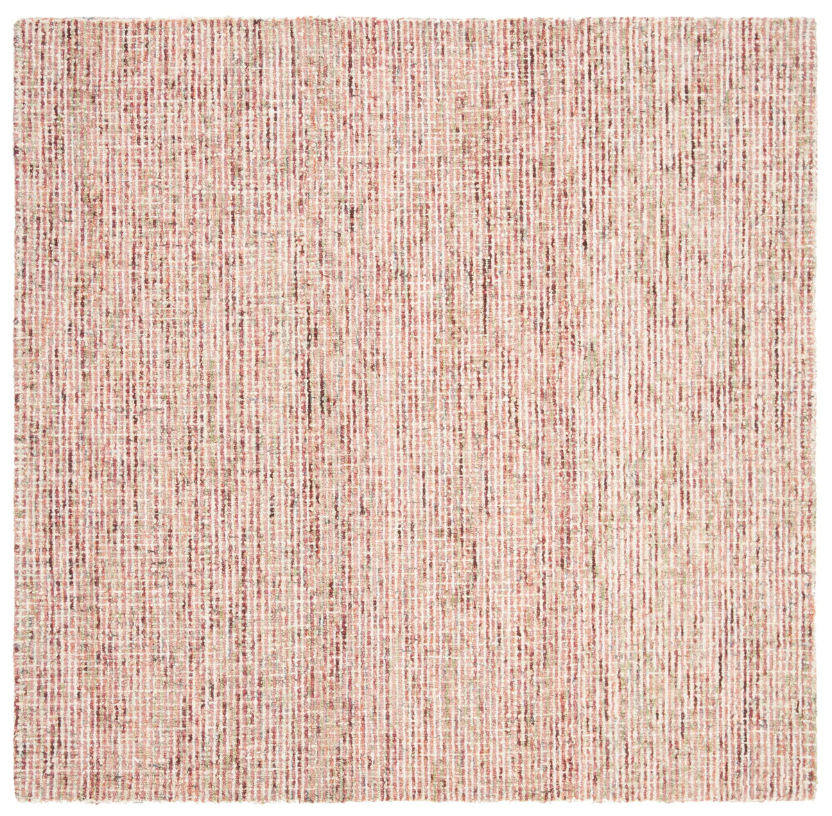 Safavieh Abstract 6'-0" x 6'-0" Rug in Beige / Rust