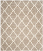 Safavieh Hudson Shag 10'-0" x 14'-0" Rug in Beige / Ivory
