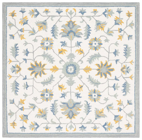 Safavieh Metro 6'-0" x 6'-0" Rug in Ivory / Blue