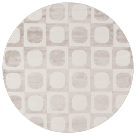 Safavieh Saylor 100 6'-3" x 6'-3" Rug in Beige / Ivory