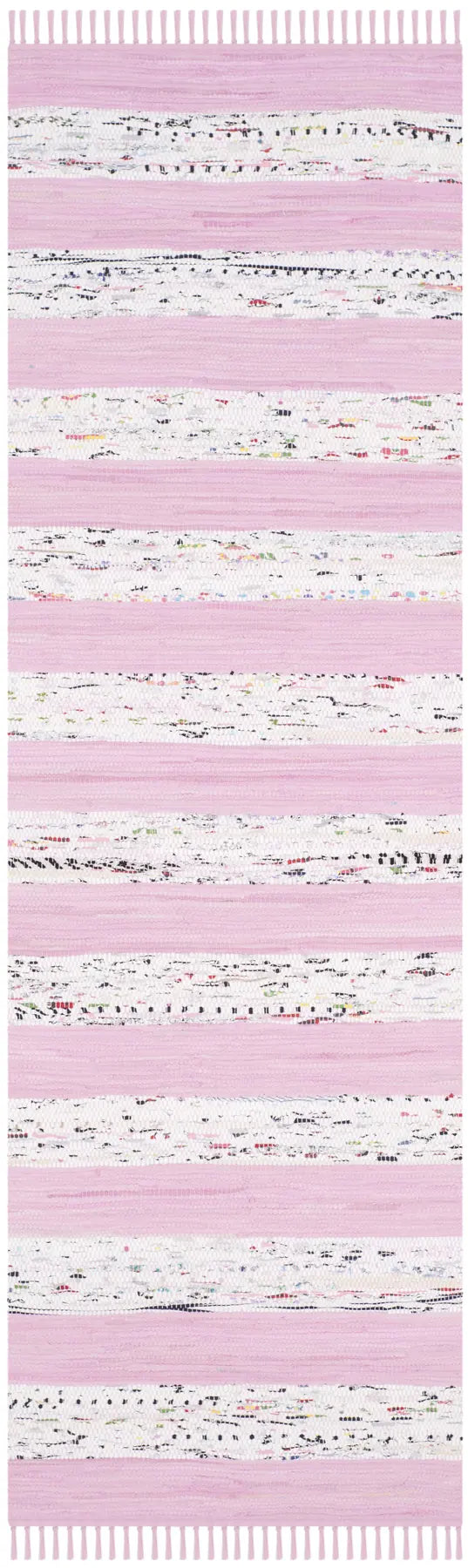 Safavieh Montauk 2'-3" x 7'-0" Rug in Ivory / Light Pink