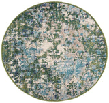 Safavieh Madison 3'-0" x 3'-0" Rug in Green / Turquoise